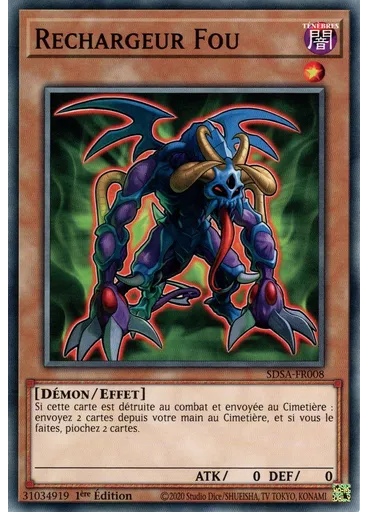 Rechargeur Fou — Deck de Structure : Les Bêtes Sacrées