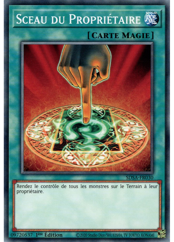 Sceau du Propriétaire