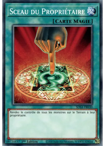 Sceau du Propriétaire