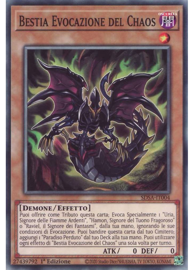 Bestia Evocazione del Chaos