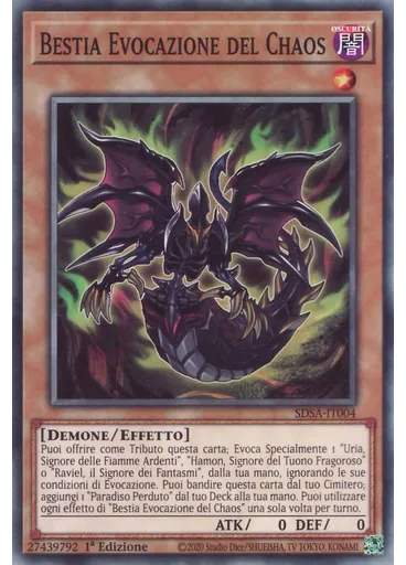 Bestia Evocazione del Chaos