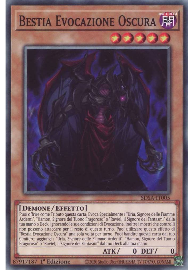 Bestia Evocazione Oscura