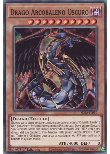 Drago Arcobaleno Oscuro