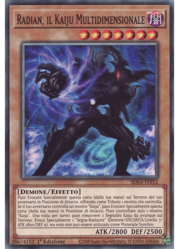 Radian, il Kaiju Multidimensionale
