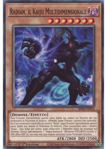 Radian, il Kaiju Multidimensionale