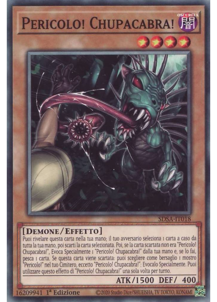 Pericolo! Chupacabra!