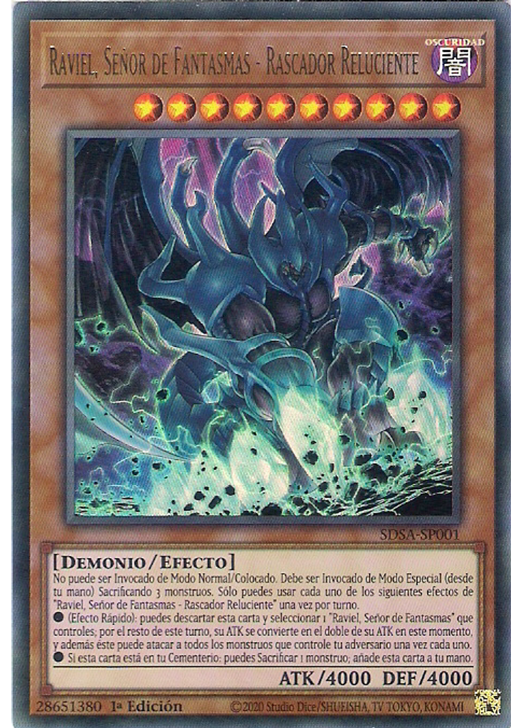 Raviel, Señor de Fantasmas - Rascador Reluciente