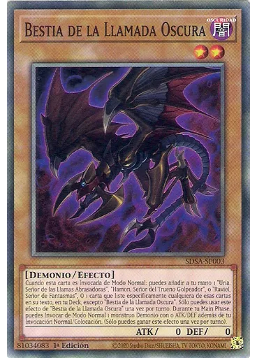 Bestia de la Llamada Oscura