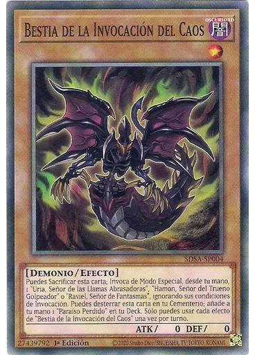 Bestia de la Invocación del Caos