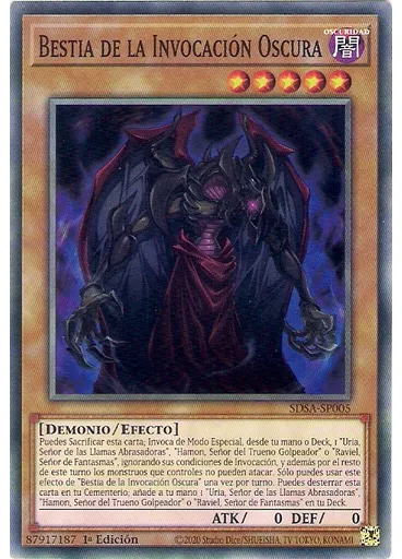 Bestia de la Invocación Oscura