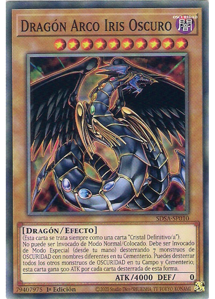 Dragón Arco Iris Oscuro