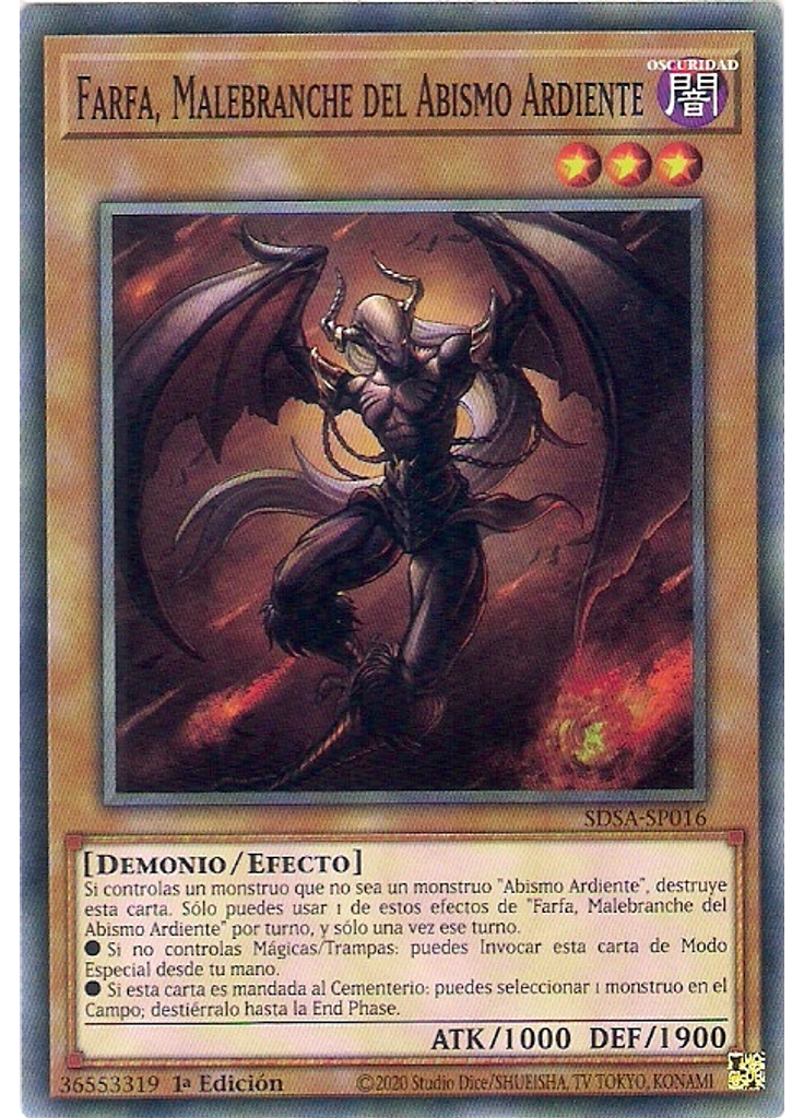 Farfa, Malebranche del Abismo Ardiente