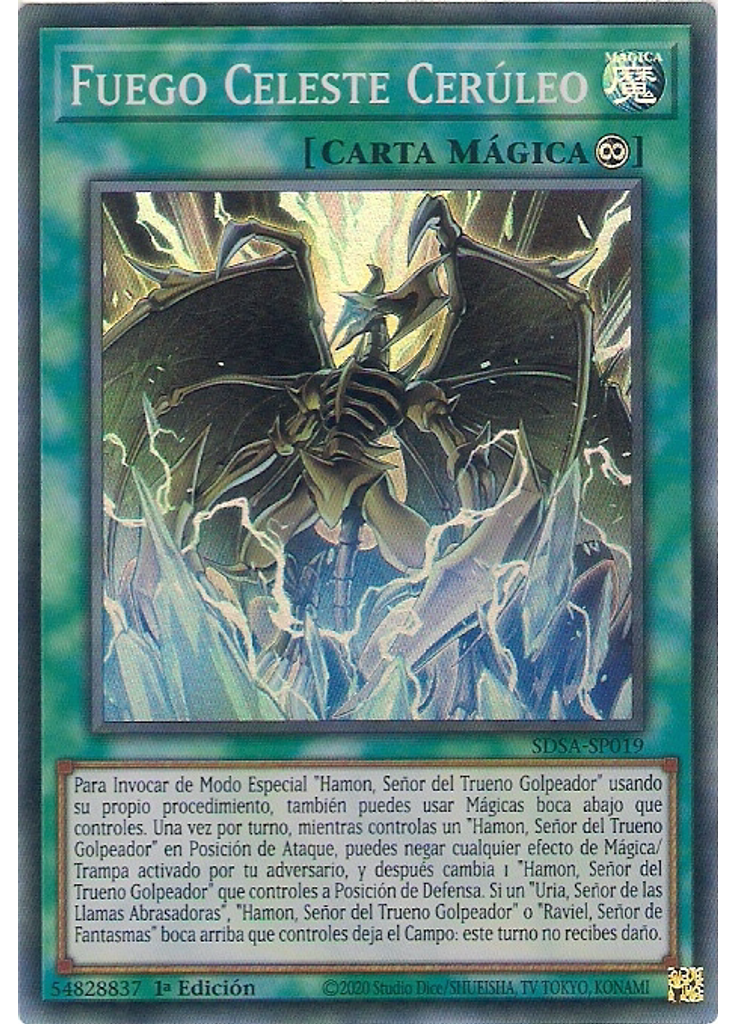 Fuego Celeste Cerúleo
