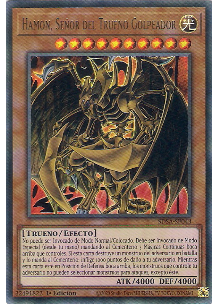 Hamon, Señor del Trueno Golpeador