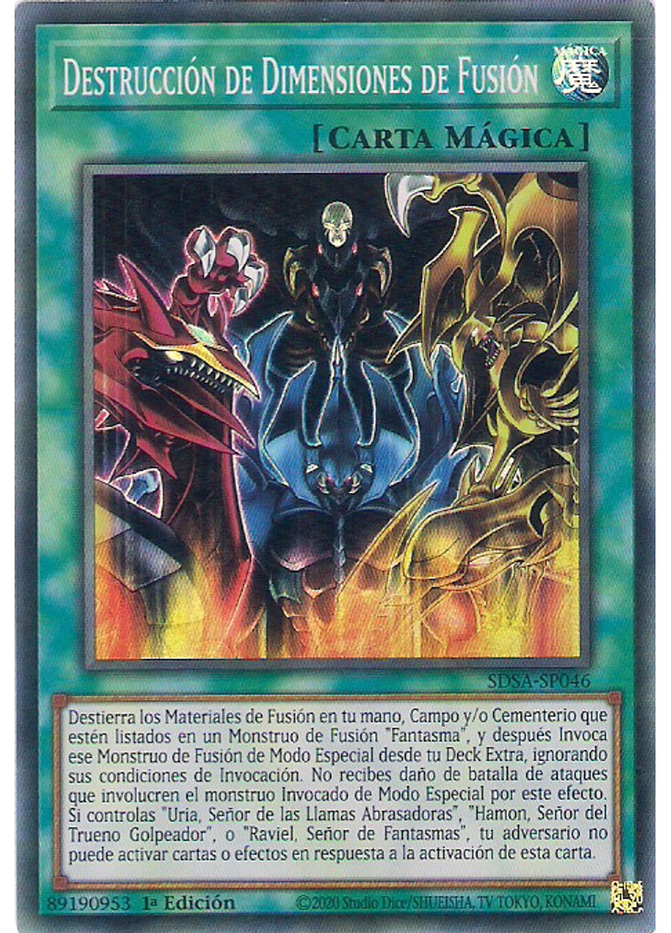 Destrucción de Dimensiones de Fusión