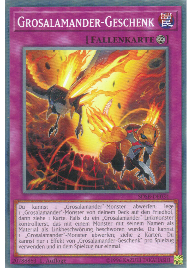 Grosalamander-Geschenk