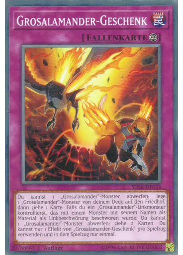 Grosalamander-Geschenk