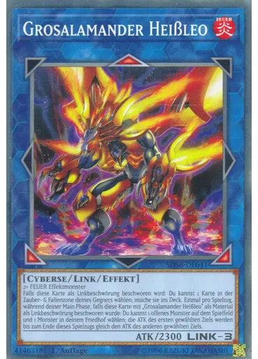 Grosalamander Heißleo — Structure Deck: Soulburner