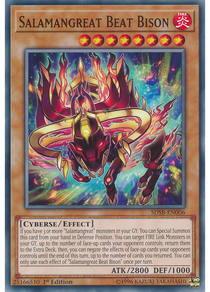 Salamangreat Beat Bison