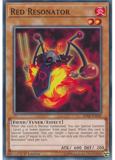 Red Resonator — Structure Deck: Soulburner