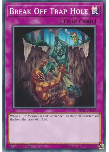 Break Off Trap Hole