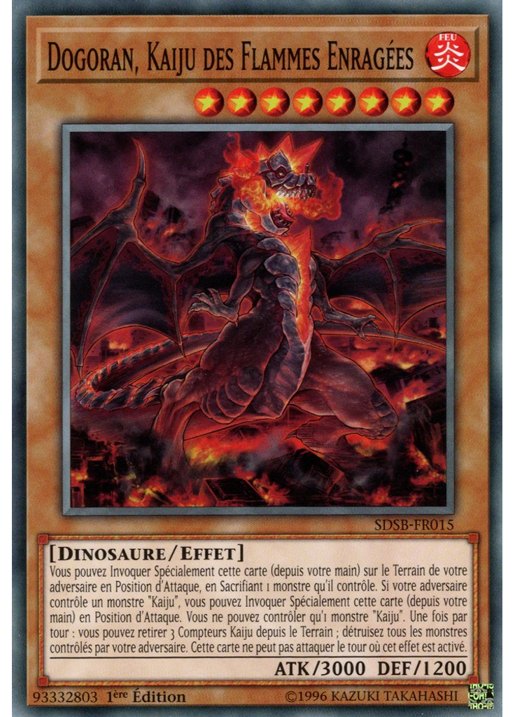 Dogoran, Kaiju des Flammes Enragées
