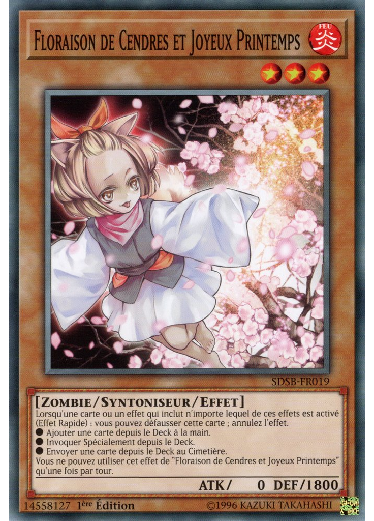 Floraison de Cendres et Joyeux Printemps