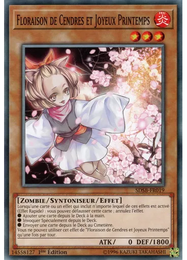 Floraison de Cendres et Joyeux Printemps