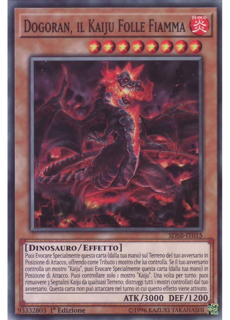 Dogoran, il Kaiju Folle Fiamma