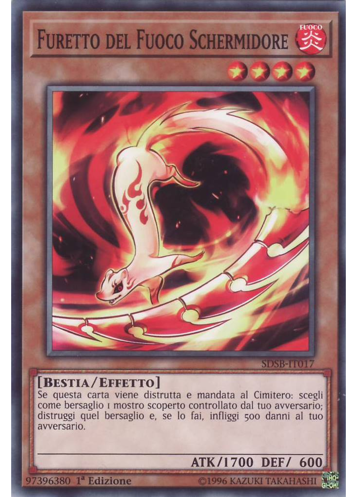 Furetto del Fuoco Schermidore