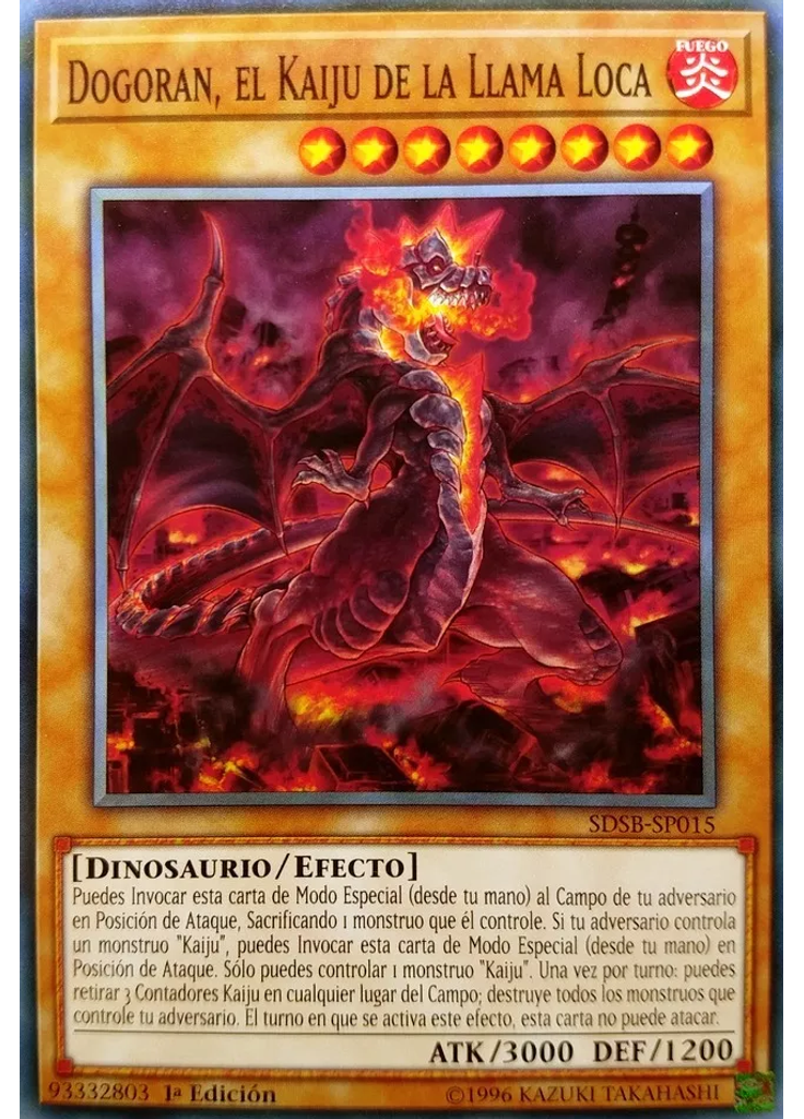 Dogoran, el Kaiju de la Llama Loca