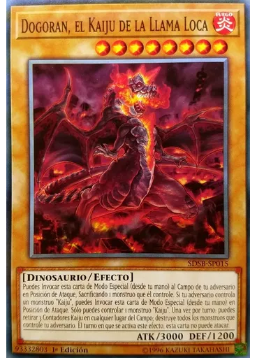 Dogoran, el Kaiju de la Llama Loca
