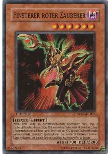 Finsterer roter Zauberer