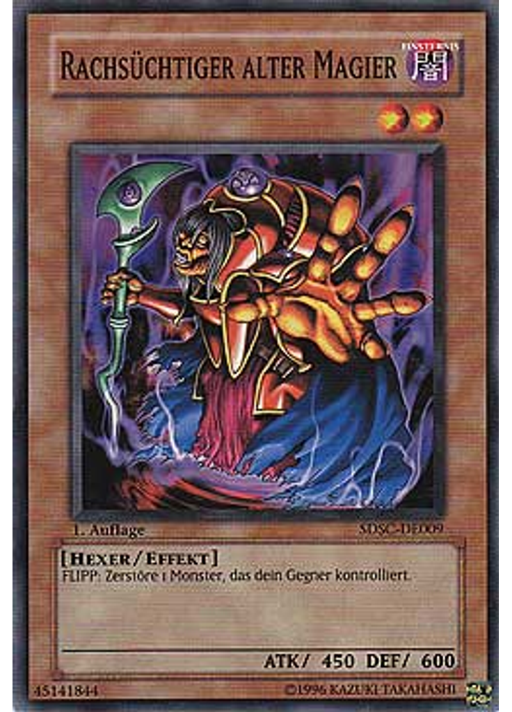 Rachsüchtiger alter Magier