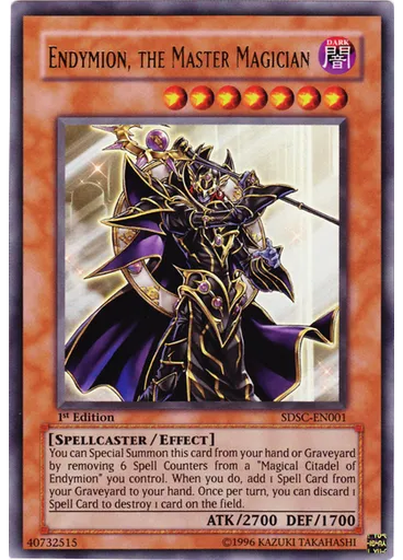 Endymion, the Master Magician — Spellcaster's Command Structure Deck