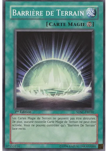 Barrière de Terrain