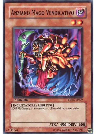Anziano Mago Vendicativo — Structure Deck Comando dell'Incantore