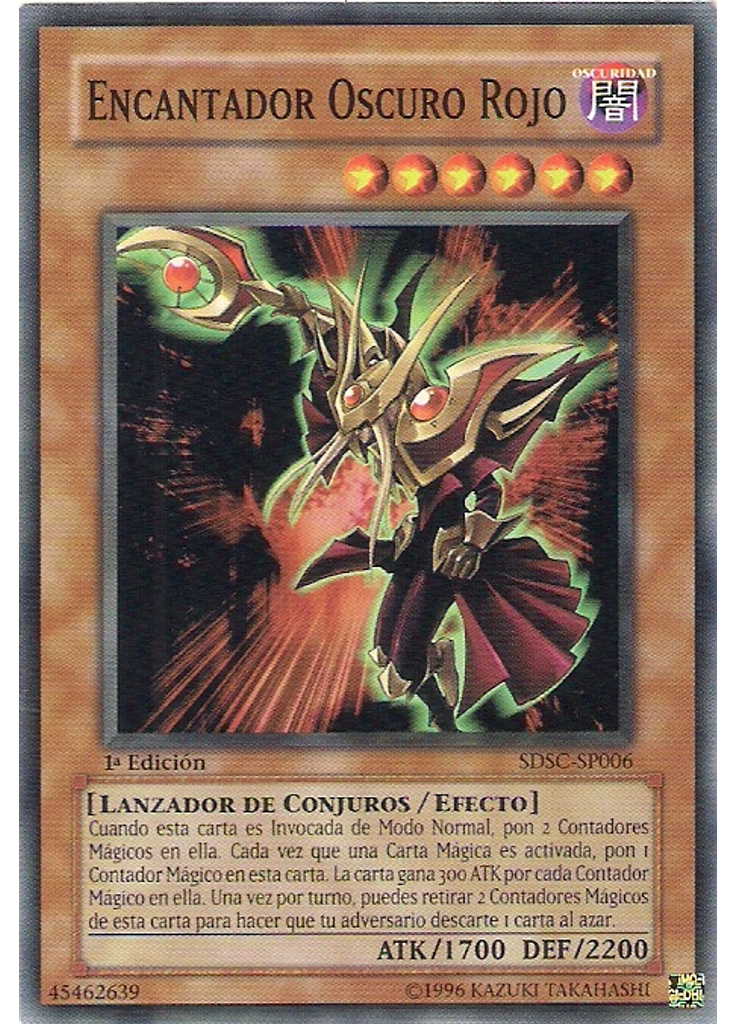 Encantador Oscuro Rojo