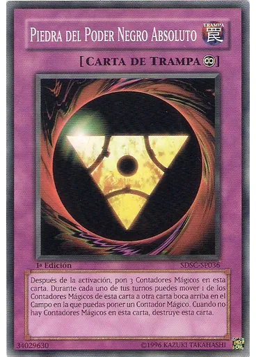 Piedra del Poder Negro Absoluto