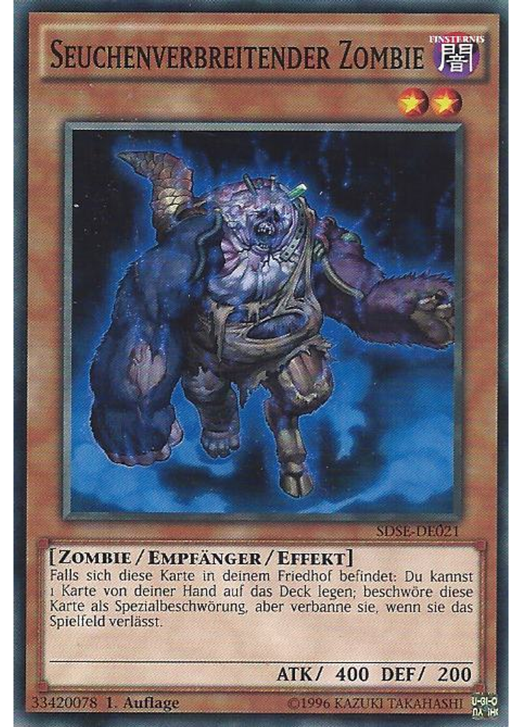 Seuchenverbreitender Zombie
