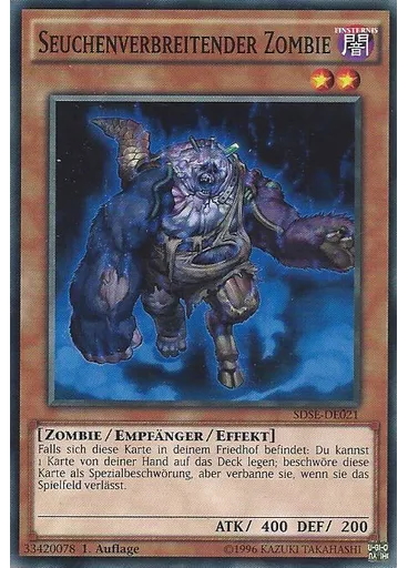 Seuchenverbreitender Zombie