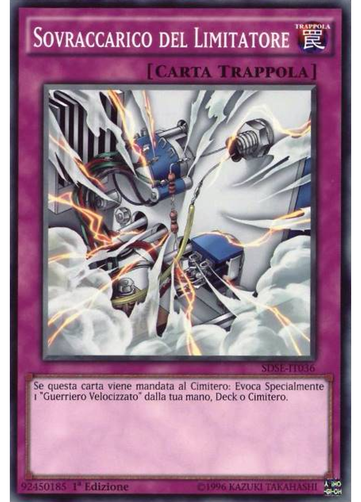 Sovraccarico del Limitatore
