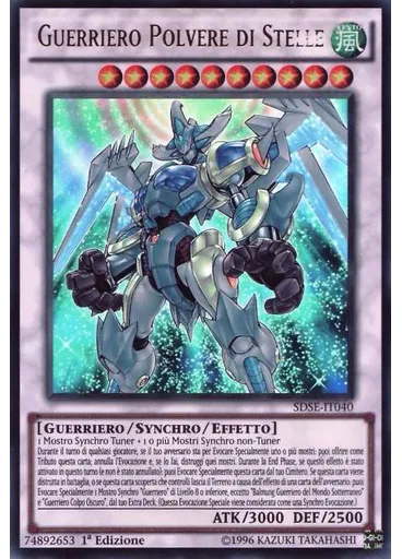 Guerriero Polvere di Stelle — Synchron Estremi Structure Deck