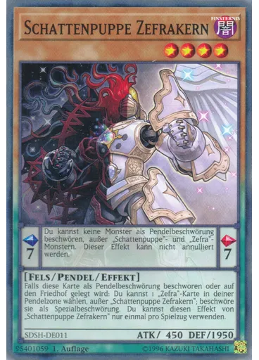 Schattenpuppe Zefrakern