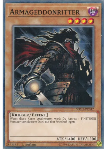 Armageddonritter — Structure Deck: Shaddoll Showdown