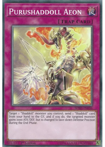 Purushaddoll Aeon — Structure Deck: Shaddoll Showdown