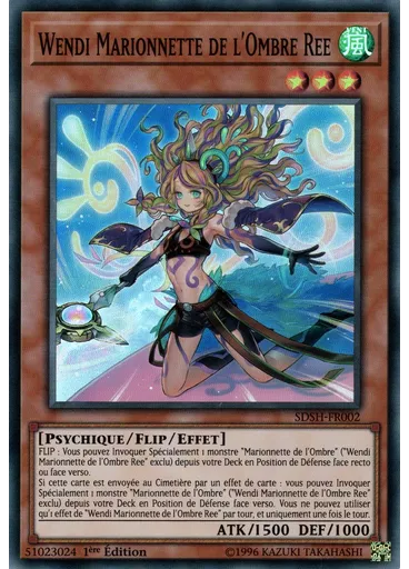 Wendi Marionnette de l'Ombre Ree — Deck de Structure : La Confrontation des Marionnettes de l'Ombre