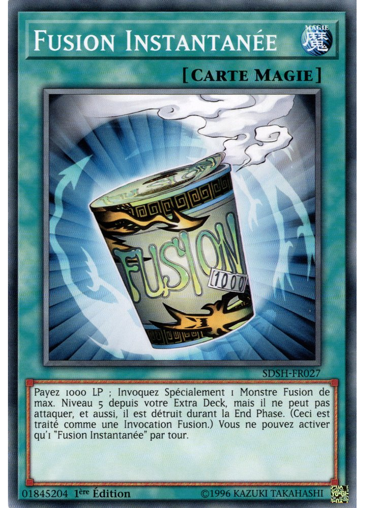 Fusion Instantanée