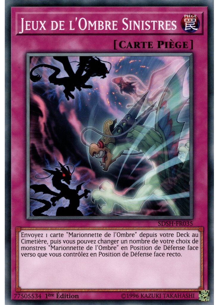 Jeux de l'Ombre Sinistres