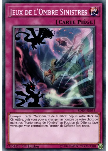 Jeux de l'Ombre Sinistres